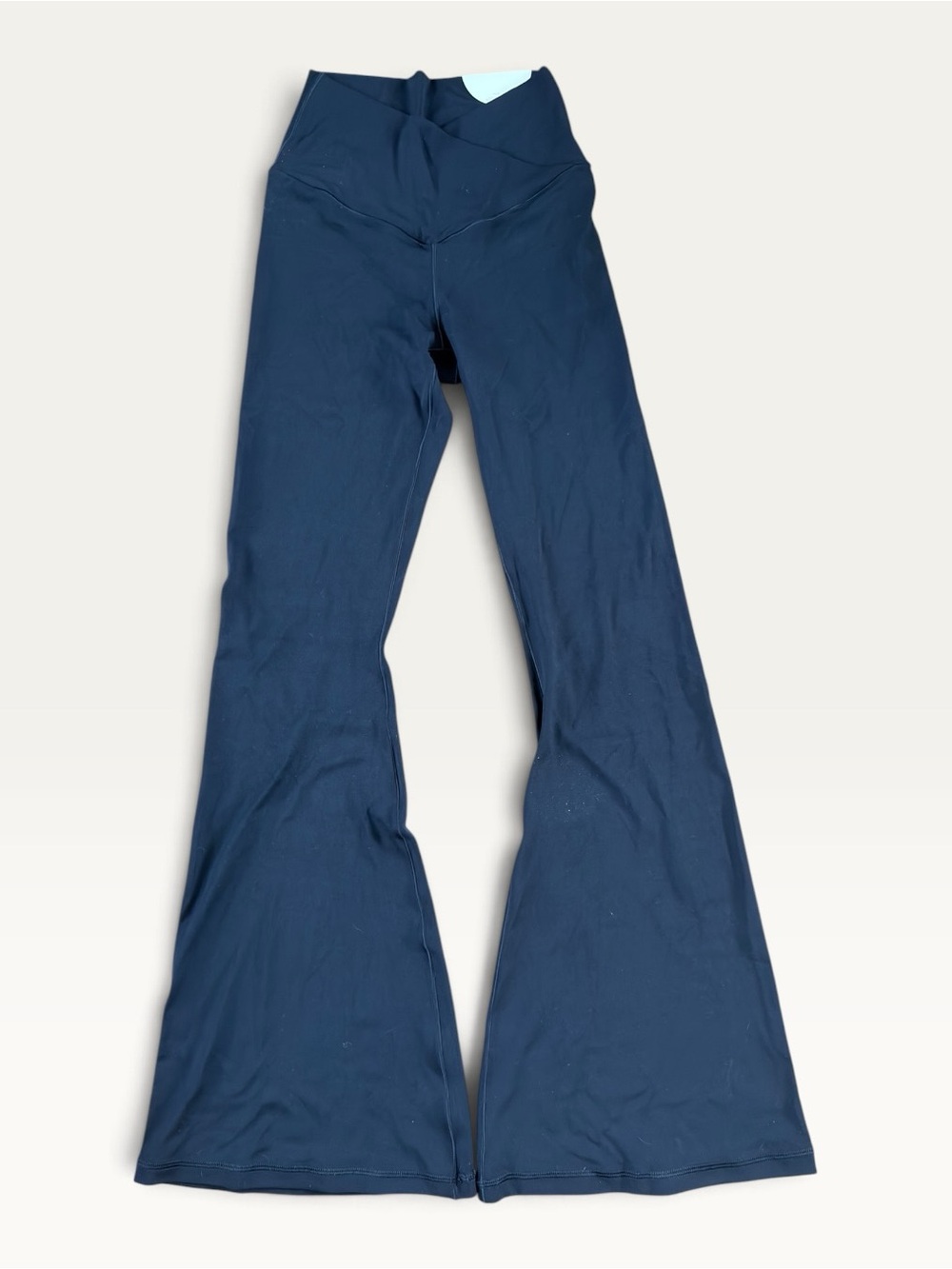 Aerie OFFLINE High Rise Flare Leggings Black Medium Short NWT